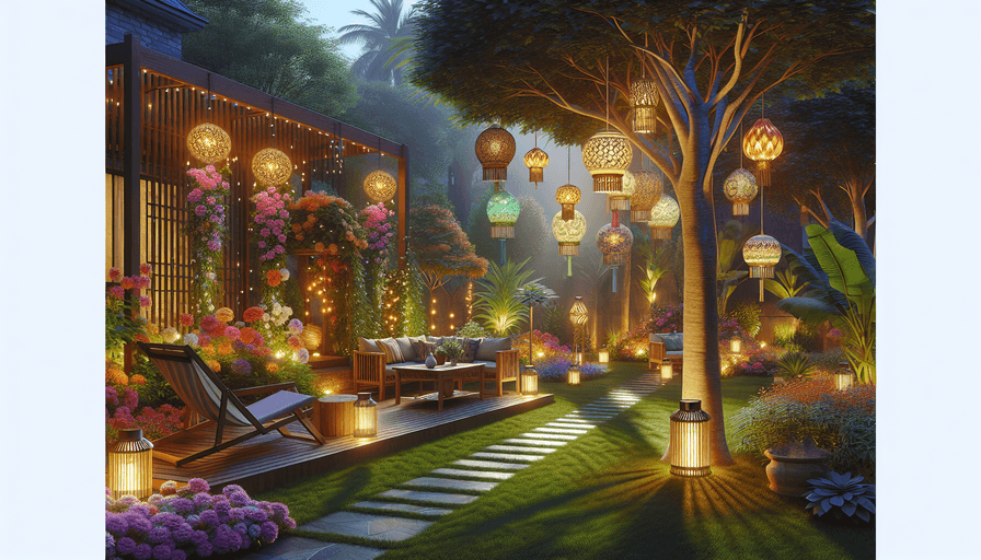 Espaços Externos: Como Decorar seu Jardim em 2025