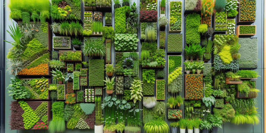 Jardins Verticais: Transformando Paredes em 2025