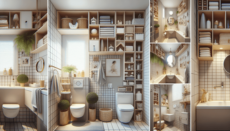 Dicas de Organização de Banheiros Pequenos em 2025