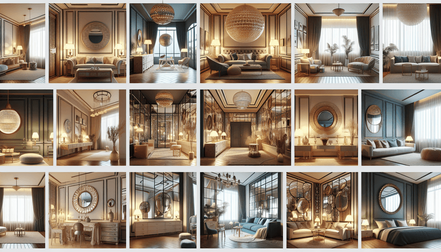 Utilizando Espelhos para Ampliar Ambientes em 2025