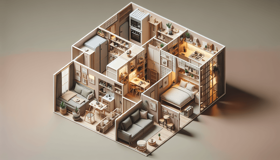 Móveis Compactos para Casas Pequenas em 2025