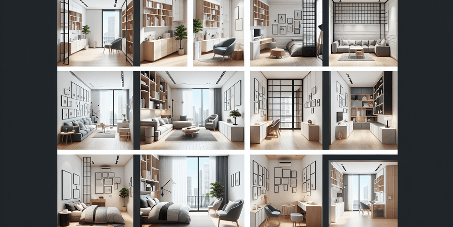 Móveis Compactos para Espaços Pequenos em 2025