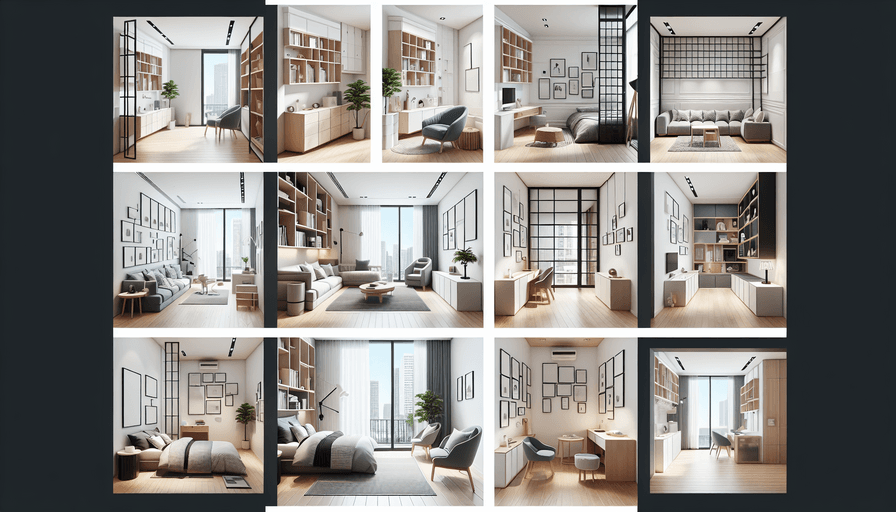 Móveis Compactos para Espaços Pequenos em 2025