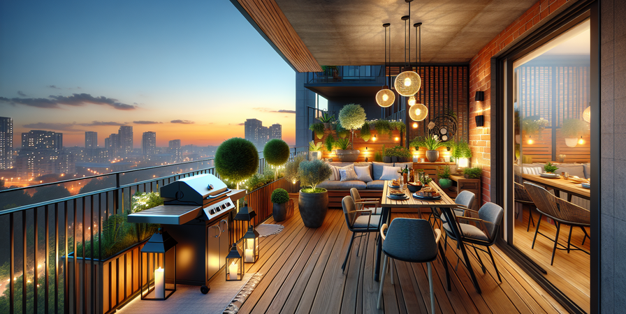 Espaços Gourmet: Dicas para Decorar sua Varanda em 2025