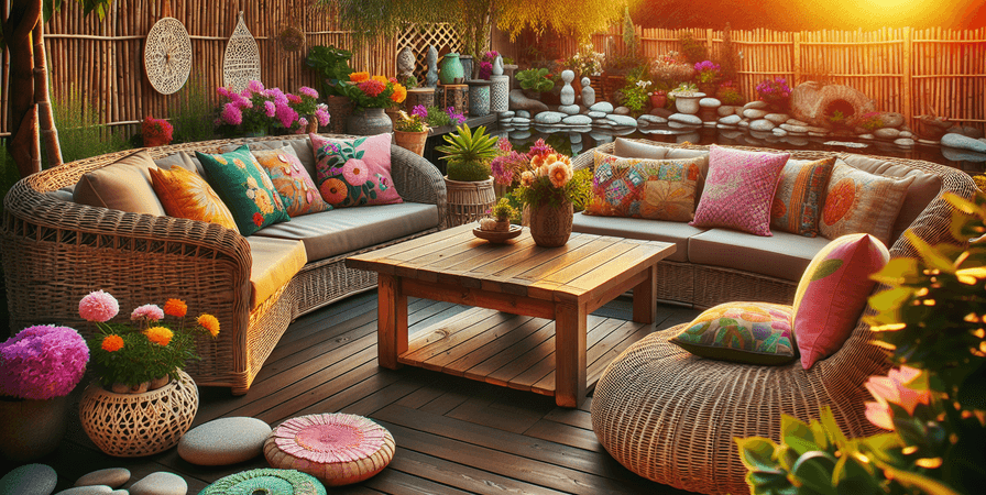 Móveis que Aumentam o Conforto em Ambientes Abertos em 2025