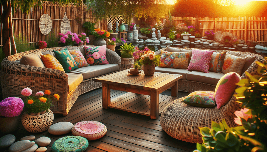 Móveis que Aumentam o Conforto em Ambientes Abertos em 2025