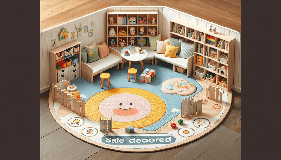 Dicas para Criar um Espaço Para Crianças Seguros e Divertidos em 2025