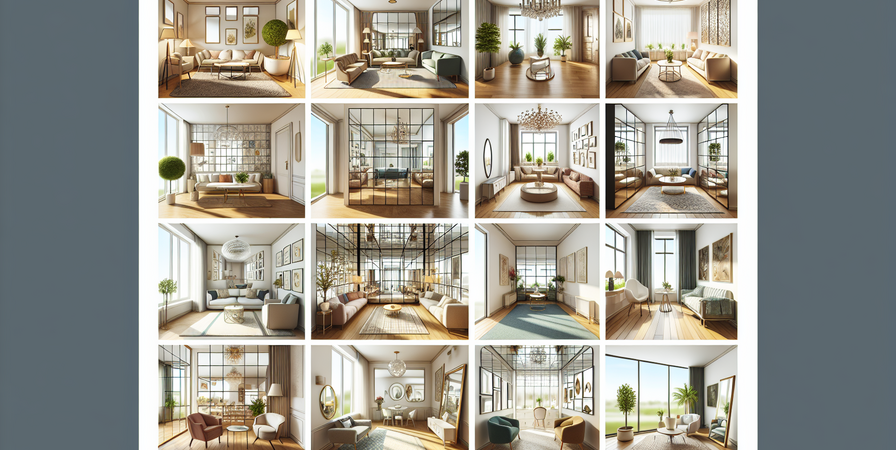 Espelhos na Decoração: Criando Ilusões de Espaço em 2025