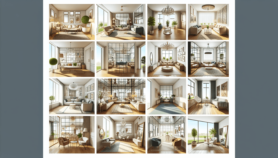 Espelhos na Decoração: Criando Ilusões de Espaço em 2025