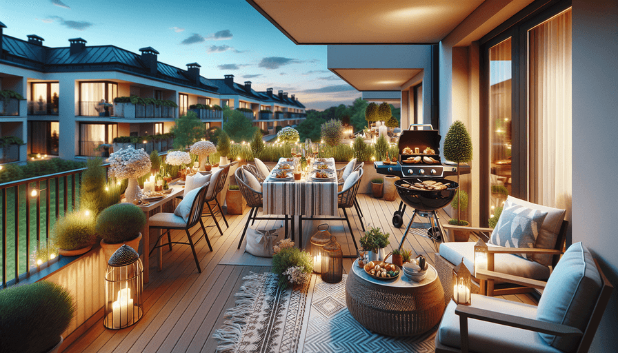 Como Criar um Espaço Gourmet em sua Varanda em 2025