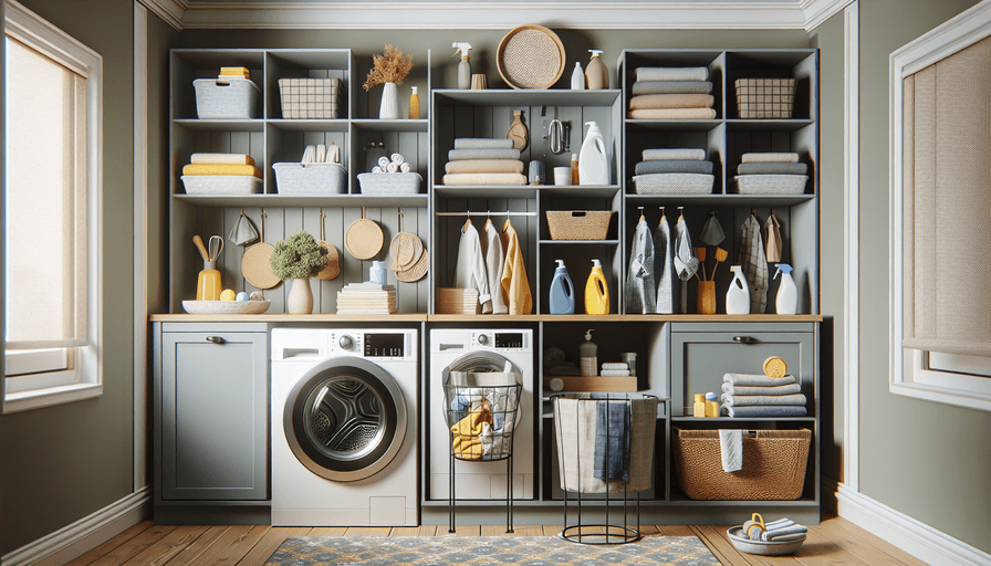 Como Organizar Sua Lavanderia de Forma Eficiente em 2025