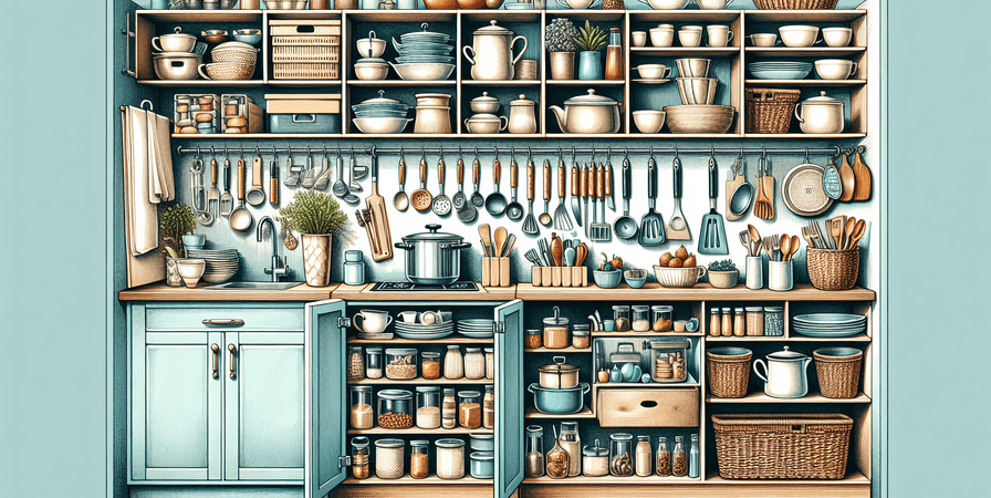 Organização Eficiente da Cozinha em 2025