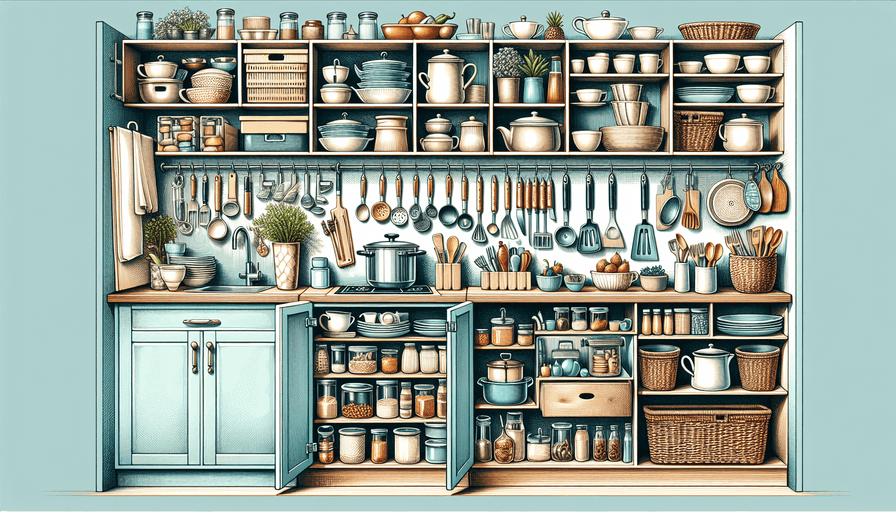 Organização Eficiente da Cozinha em 2025