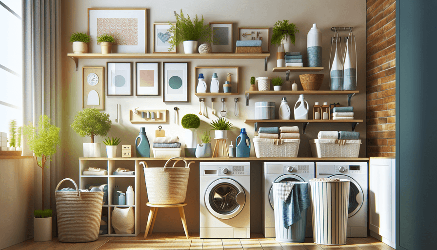 Dicas Práticas para Organizar sua Lavanderia em 2025