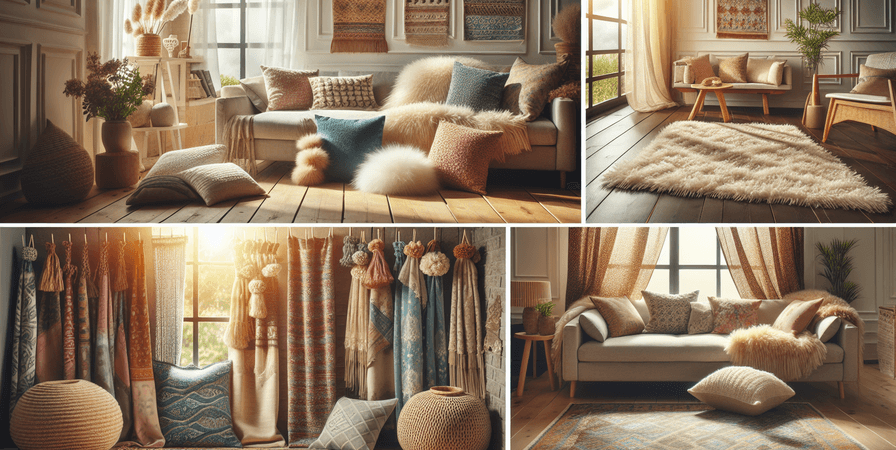 Como Decorar Ambientes Aconchegantes com Têxteis em 2025