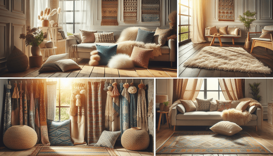 Como Decorar Ambientes Aconchegantes com Têxteis em 2025