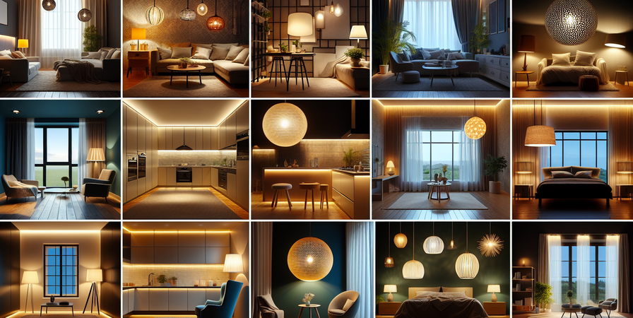 Tendências em Iluminação para Ambientes Internos em 2025