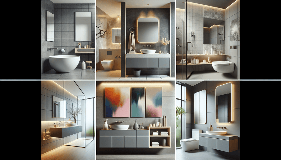 Tendências de Cores para Banheiros em 2025