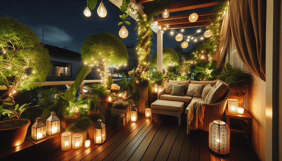 Iluminação: Transformando Espaços Externos com Luz em 2025
