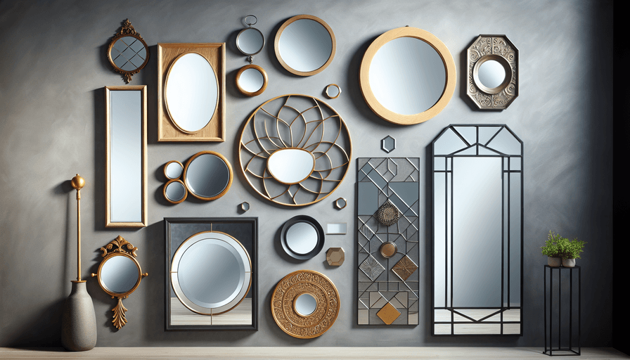 Utilizando Espelhos na Decoração em 2025