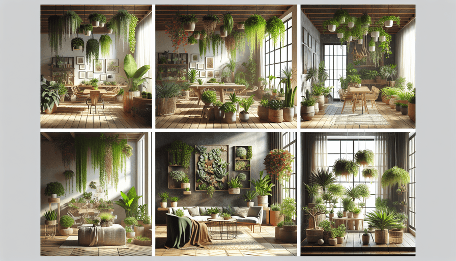 Ideias de Decoração com Plantas para Ambientes Internos em 2025