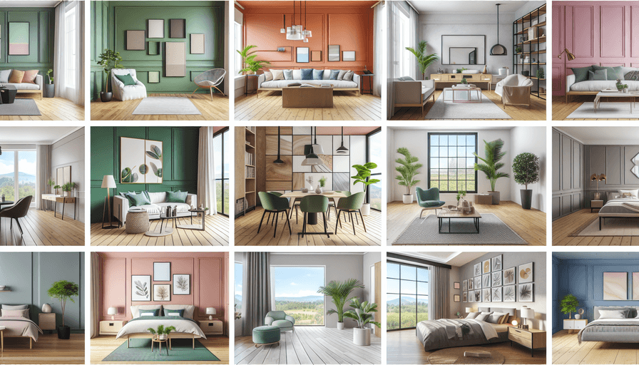 Cores que Estão em Alta para Pintar Paredes em 2025