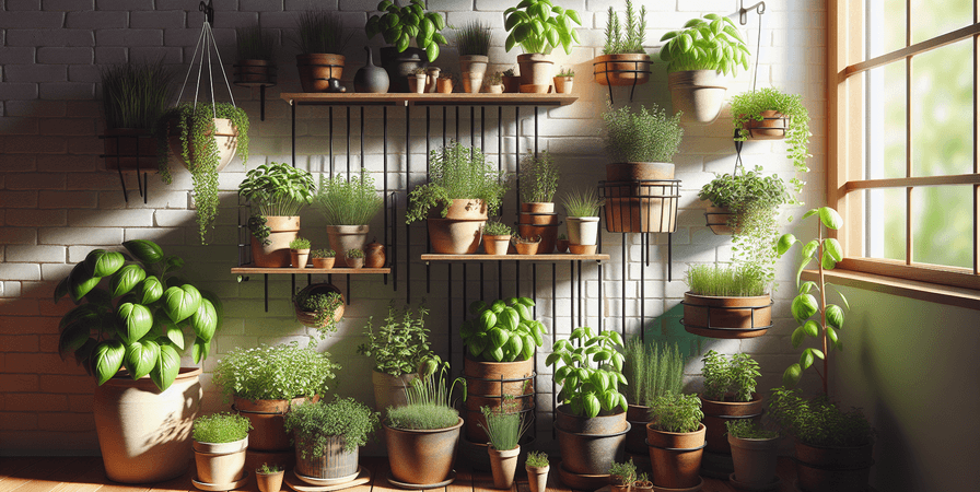 Como Fazer um Jardim de Ervas em Casa em 2025