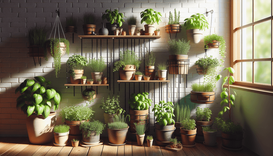 Como Fazer um Jardim de Ervas em Casa em 2025