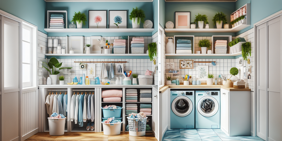 Como Organizar a Lavanderia e Deixá-la Mais Bonita em 2025