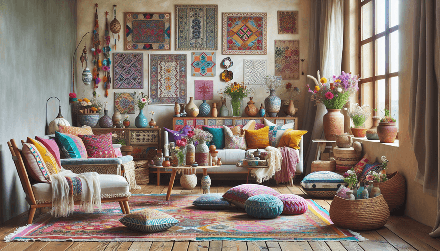 Estilos de Decoração Boho para 2025