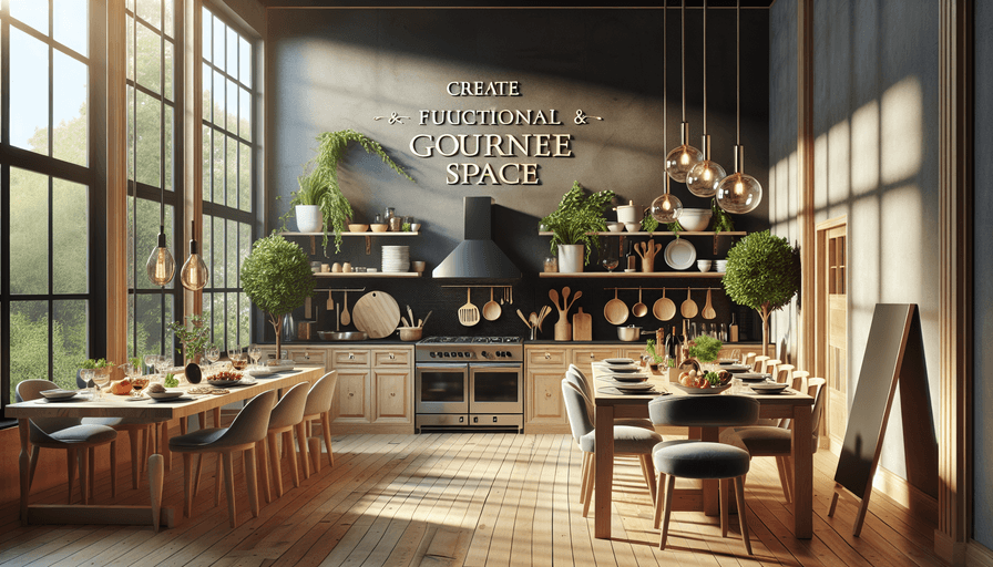 Como Montar um Espaço Gourmet em Casa em 2025