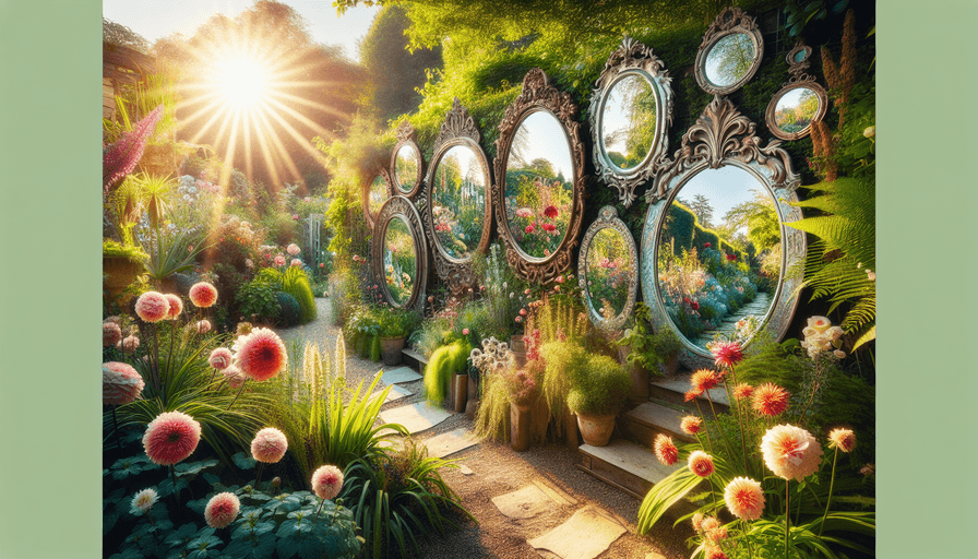 Dicas para Criar um Espelho Retro em seu Jardim em 2025