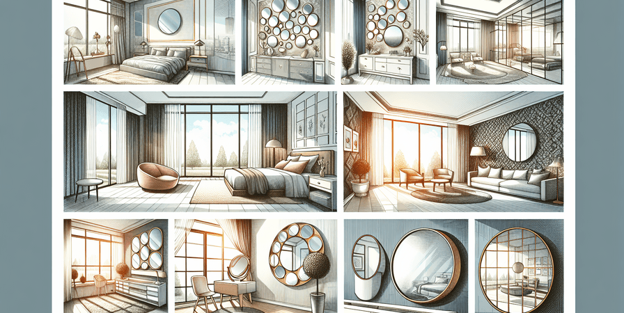 Dicas para Usar Espelhos na Decoração em 2025