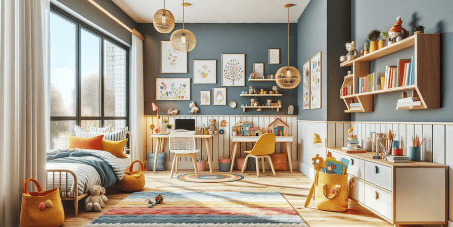 Decoração de Ambientes Infantis: Como Fazer com Estilo em 2025