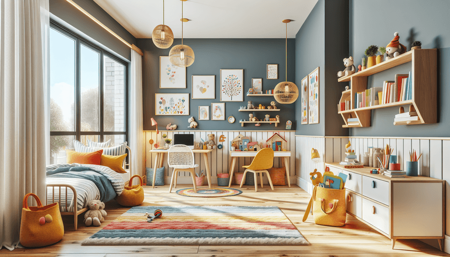 Decoração de Ambientes Infantis: Como Fazer com Estilo em 2025