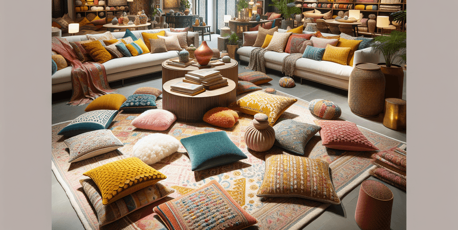 Como Usar Almofadas e Tapetes na Decoração em 2025