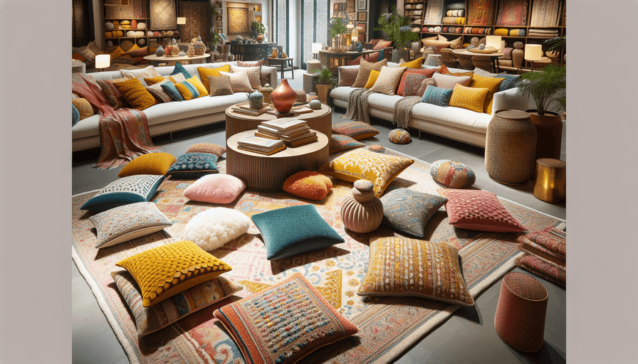 Como Usar Almofadas e Tapetes na Decoração em 2025
