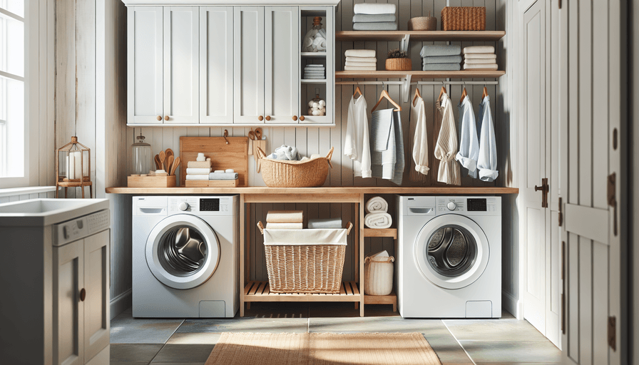 Organizando a Lavanderia com Estilo