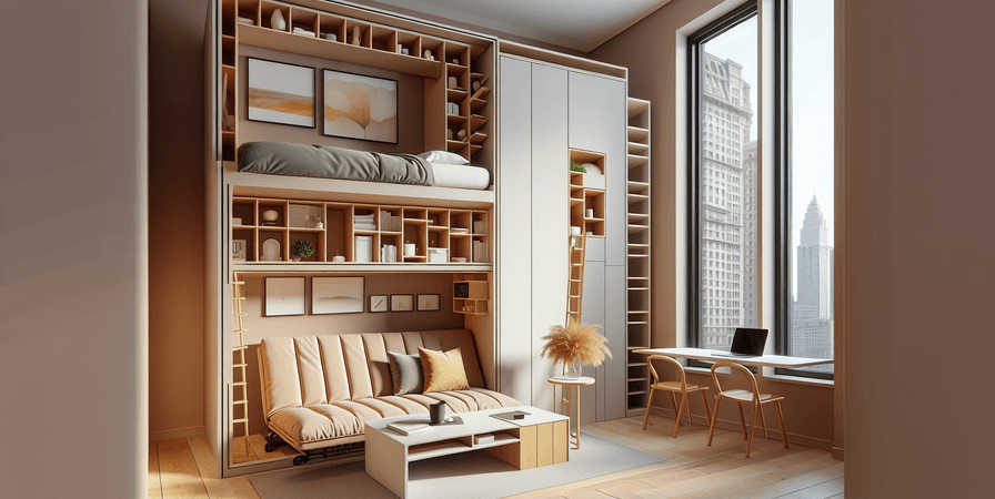 Tendências em Móveis Compactos para Casas Pequenas em 2025