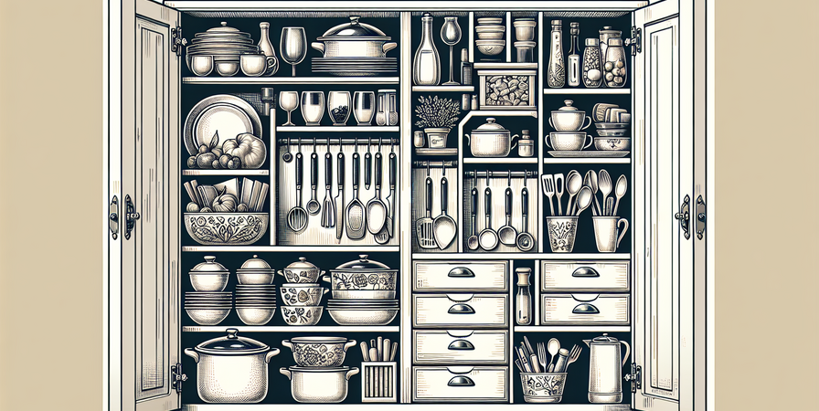 Organização para Armários de Cozinha: Dicas Práticas para 2025