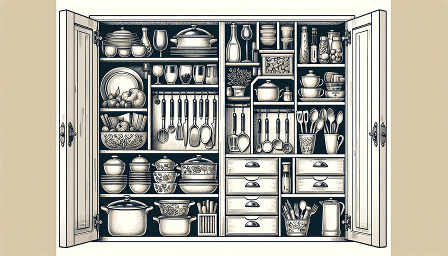 Organização para Armários de Cozinha: Dicas Práticas para 2025
