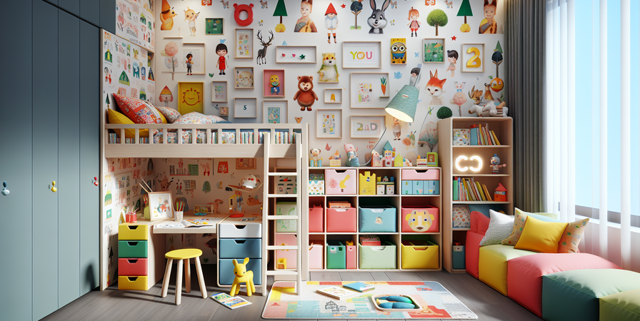 Ideias Criativas para o Quarto das Crianças em 2025