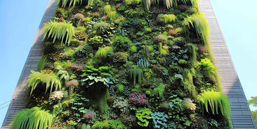 Jardins Verticais: Aposta para Ambientes Urbanos em 2025