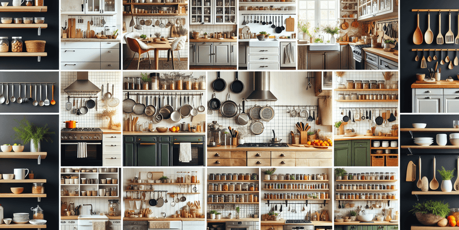 Organização Prática para Cozinhas Pequenas