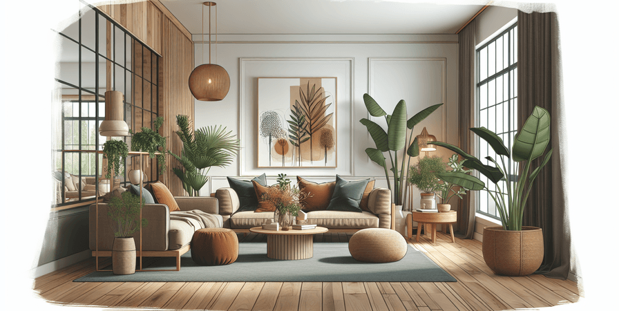 Ambientes Inspiradores: Transformação da Sala de Estar