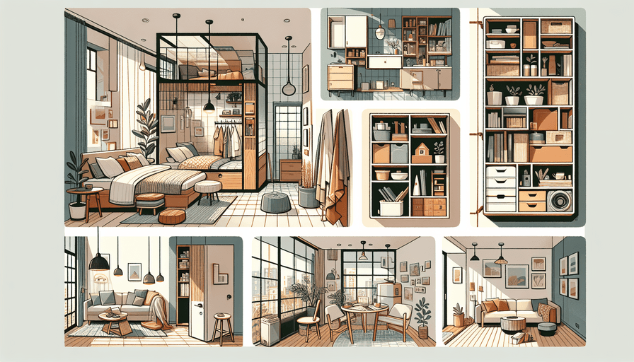Organizando Pequenos Espaços de Forma Eficiente em 2025