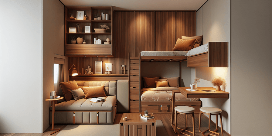 Estilos de Móveis para Pequenos Ambientes em 2025