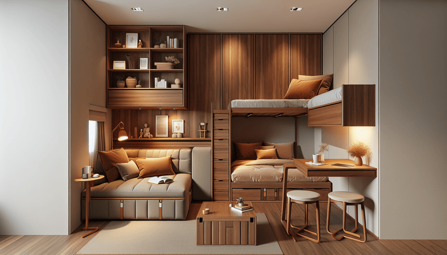 Estilos de Móveis para Pequenos Ambientes em 2025