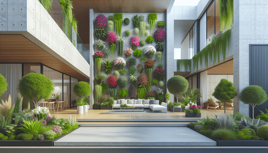 Jardins Verticais: A Solução para Ambientes Urbanos em 2025