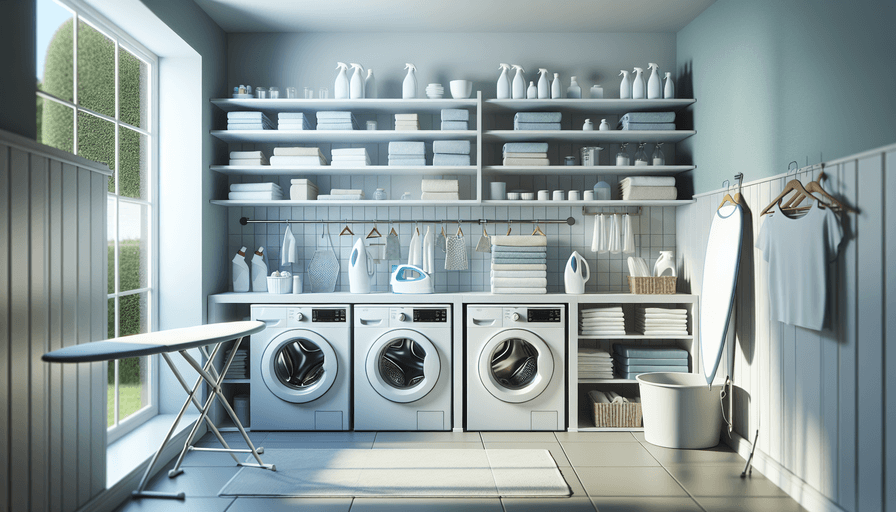 Organizando a Lavanderia de Forma Eficiente em 2025